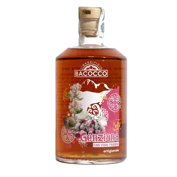 Liquore alla Genziana con vino rosato - immagine 3