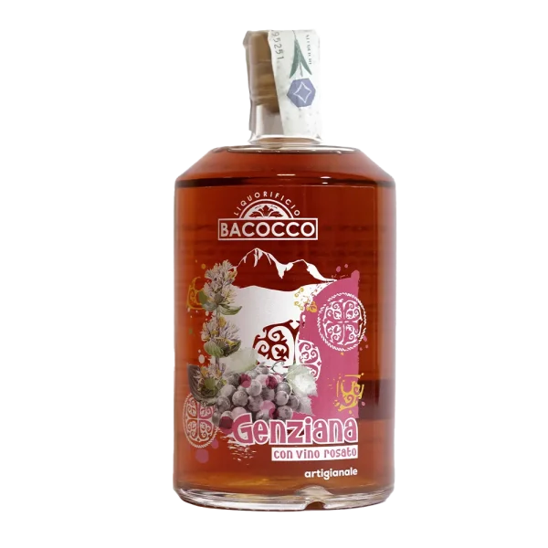 Liquore alla Genziana con vino rosato - immagine 4